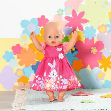 Аксессуар к кукле Zapf Одяг для ляльки Baby Born Сукня з квітами 43 см Фото 4