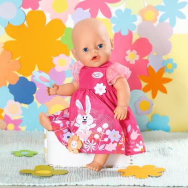 Аксессуар к кукле Zapf Одяг для ляльки Baby Born Сукня з квітами 43 см Фото 5