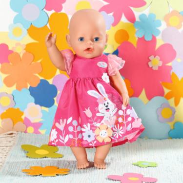 Аксессуар к кукле Zapf Одяг для ляльки Baby Born Сукня з квітами 43 см Фото 6