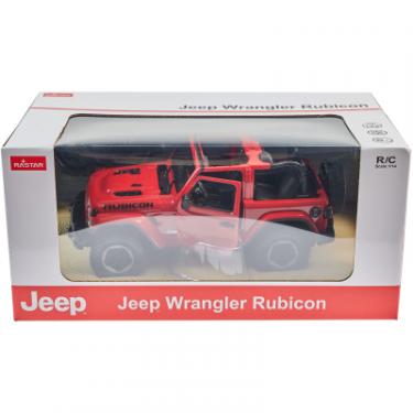 Радиоуправляемая игрушка Rastar JEEP Wrangler Rubicon 114 червоний Фото 9