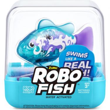Интерактивная игрушка Pets & Robo Alive S3 - Роборибка (блакитна) Фото