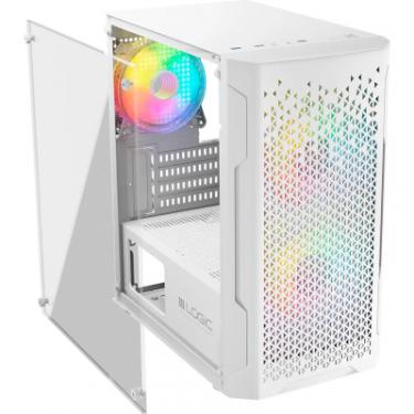 Корпус Logic concept ARAMIS MESH+GLASS ARGB fans 3x120mm WHITE Фото 10
