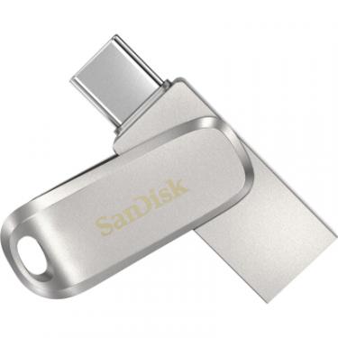 USB флеш накопитель SanDisk 32GB Ultra Dual Drive Luxe USB 3.1 + Type-C Фото 3