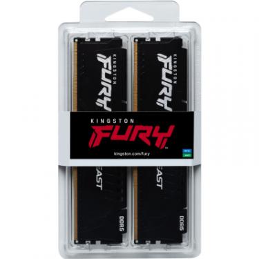 Модуль памяти для компьютера Kingston Fury (ex.HyperX) DDR5 16GB (2x8GB) 6000 MHz Beast Black Фото 4