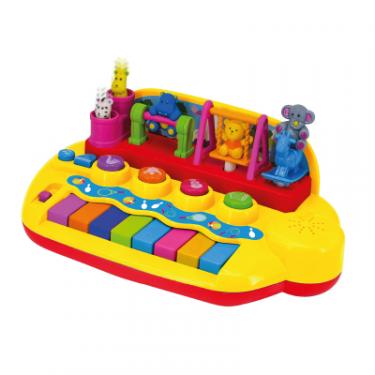 Развивающая игрушка Kiddi Smart Піаніно Звірята на гойдалці (українська) Фото 1