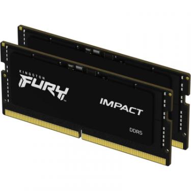 Модуль памяти для ноутбука Kingston Fury (ex.HyperX) SoDIMM DDR5 64GB (2x32GB) 5600 MHz FURY Impact Фото