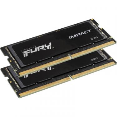 Модуль памяти для ноутбука Kingston Fury (ex.HyperX) SoDIMM DDR5 64GB (2x32GB) 5600 MHz FURY Impact Фото 1