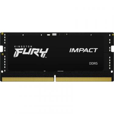 Модуль памяти для ноутбука Kingston Fury (ex.HyperX) SoDIMM DDR5 64GB (2x32GB) 5600 MHz FURY Impact Фото 2
