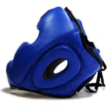 Боксерский шлем Thor 705 L ПУ-шкіра Синій Фото 1