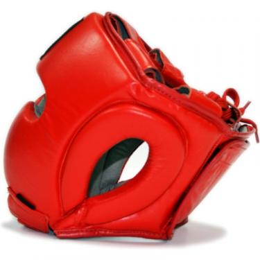 Боксерский шлем Thor 716 M ПУ-шкіра Червоний Фото 1