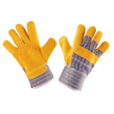 Защитные перчатки Neo Tools коров'ячий спилок, р.10.5, жовтий Фото