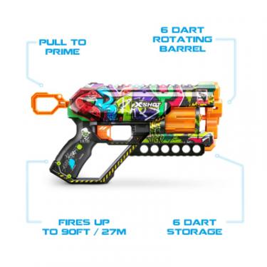 Игрушечное оружие Zuru X-Shot Швидкострільний бластер Skins Griefer Graff Фото 2