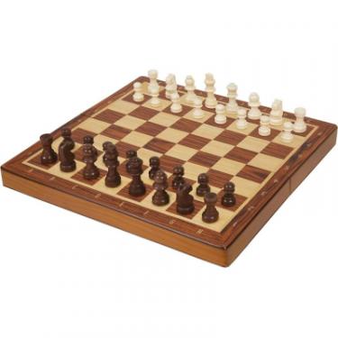 Настольная игра Asmodee Шахи дерев'яні у складаній скриньці Фото 1