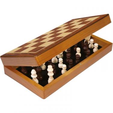 Настольная игра Asmodee Шахи дерев'яні у складаній скриньці Фото 2