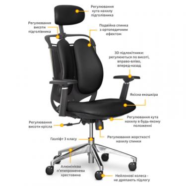 Офисное кресло Mealux Testa Duo Black Фото 8