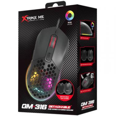 Мышка Xtrike ME GM-316 USB RGB Black Фото 4