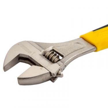 Ключ Sigma розвідний 200мм CrV (гум'яна рукоятка) Фото 1