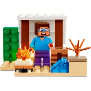 Конструктор LEGO Minecraft Експедиція Стіва в пустелю 75 деталей Фото 2