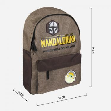 Рюкзак школьный Cerda Star Wars Mandalorian - Casual Urban Backpack Фото 2