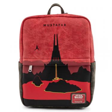 Рюкзак школьный Loungefly Star Wars - Lands Mustafar Square Mini Backpack Фото 2