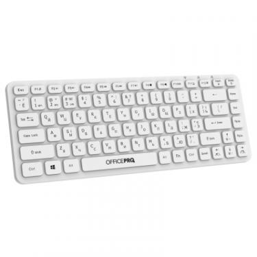 Клавиатура OfficePro SK790W Wireless/Bluetooth White Фото 1