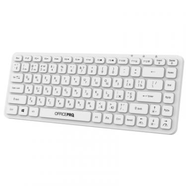 Клавиатура OfficePro SK790W Wireless/Bluetooth White Фото 2