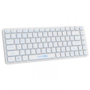 Клавиатура OfficePro SK790W Wireless/Bluetooth White Фото 5