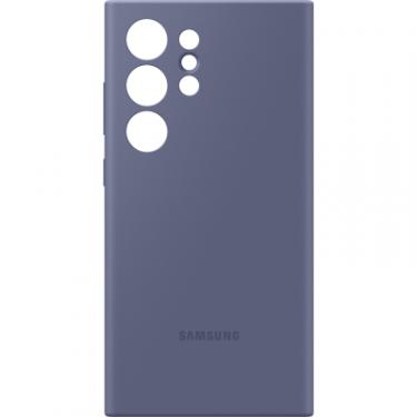 Чехол для мобильного телефона Samsung Galaxy S24 Ultra (S928) Silicone Case Violet Фото 3