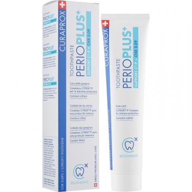Зубная паста Curaprox PerioPlus+ Support Містить Citrox гіалуронову кисл Фото 1