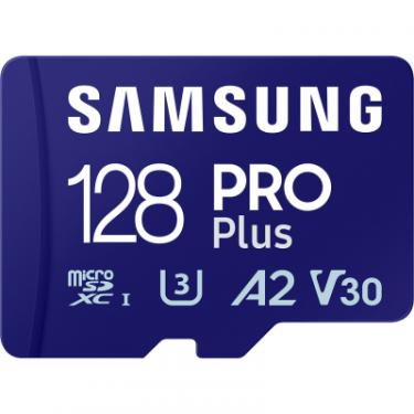 Карта памяти Samsung 128GB microSDXC calss 10 UHS-I V30 Pro Plus Фото 1