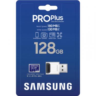 Карта памяти Samsung 128GB microSDXC calss 10 UHS-I V30 Pro Plus Фото 2