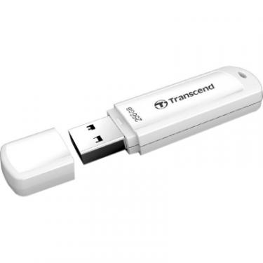 USB флеш накопитель Transcend 256GB JetFlash 730 White USB 3.1 Фото 2