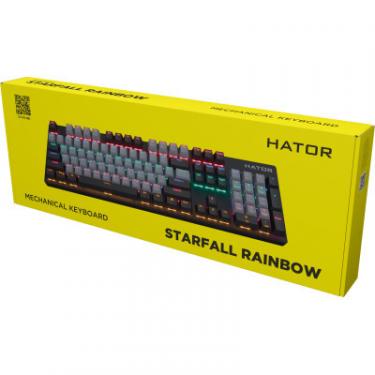 Клавиатура Hator Starfall Rainbow Origin Red USB Grey/Black Фото 6