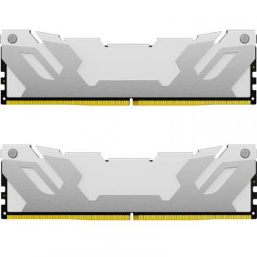 Модуль памяти для компьютера Kingston Fury (ex.HyperX) DDR5 32GB (2x16GB) Renegade White XMP Фото 1