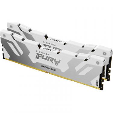 Модуль памяти для компьютера Kingston Fury (ex.HyperX) DDR5 32GB (2x16GB) Renegade White XMP Фото 2