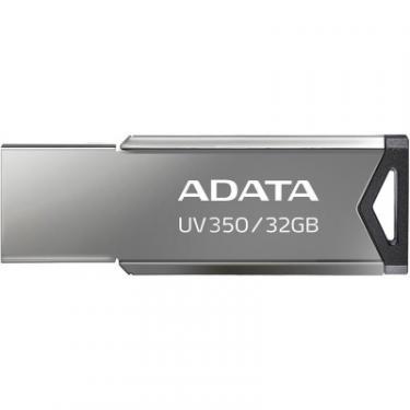 USB флеш накопитель ADATA 32GB UV350 Metallic USB 3.2 Фото 1