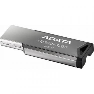 USB флеш накопитель ADATA 32GB UV350 Metallic USB 3.2 Фото 3
