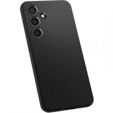 Чехол для мобильного телефона Spigen Samsung Galaxy S24, Liquid Air, Matte Black Фото 1