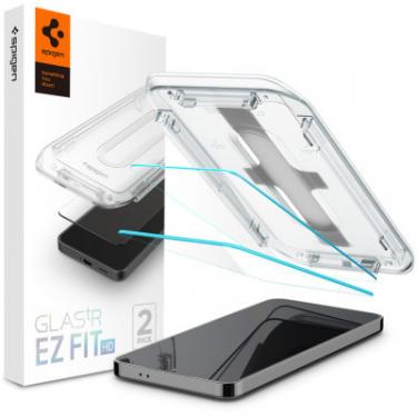 Стекло защитное Spigen Samsung Galaxy S24+ tR EZ Fit HD (2 Pack) Фото