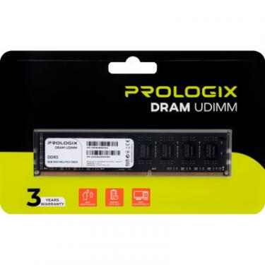 Модуль памяти для компьютера Prologix DDR3 8GB 1600 MHz Фото 3
