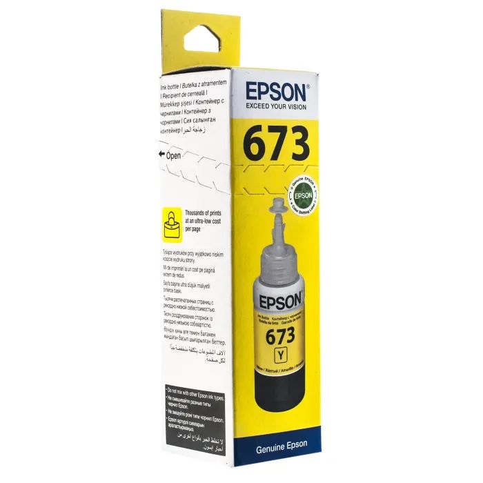 Контейнер с чернилами Epson 673 yellow 70мл L800/1800 Фото