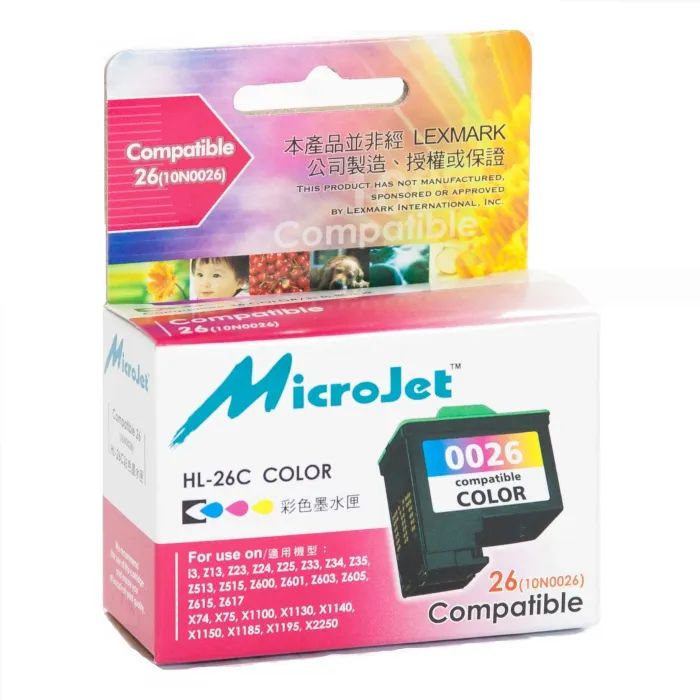 Картридж Microjet LEXMARK Z13/23/33 Col (10N0026) Фото