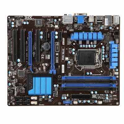 Материнская плата MSI Z77A-G43 Фото