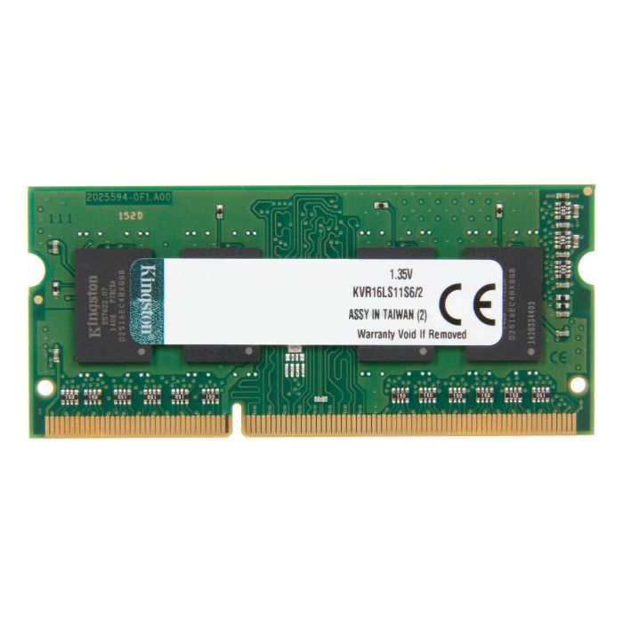 Модуль памяти для ноутбука Kingston SoDIMM DDR3L 2GB 1600 MHz Фото
