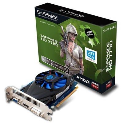 Видеокарта Sapphire Radeon HD 7730 1024Mb Фото