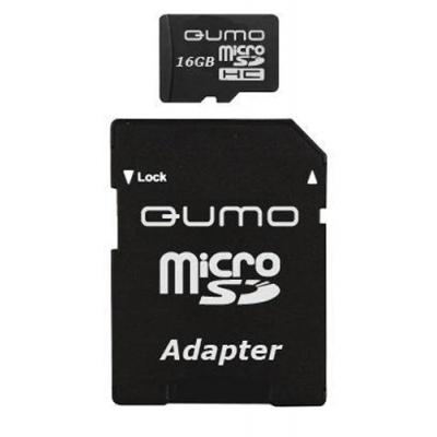 Карта памяти Qumo 16Gb microSDHC UHS-I class 10 Фото