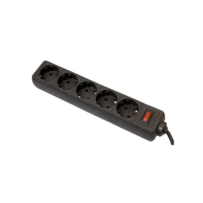Сетевой фильтр питания Defender ES 3m 5 роз. black Фото