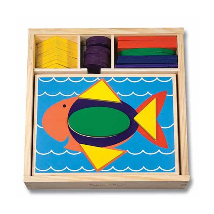Развивающая игрушка Melissa&Doug Мозаика для начинающих Фото