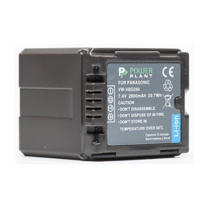 Аккумулятор к фото/видео PowerPlant Panasonic VW-VBG260 Chip Фото