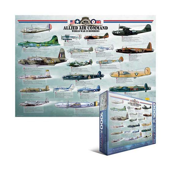 Пазл Eurographics Бомбардировщики 2-й Мировой войны Фото